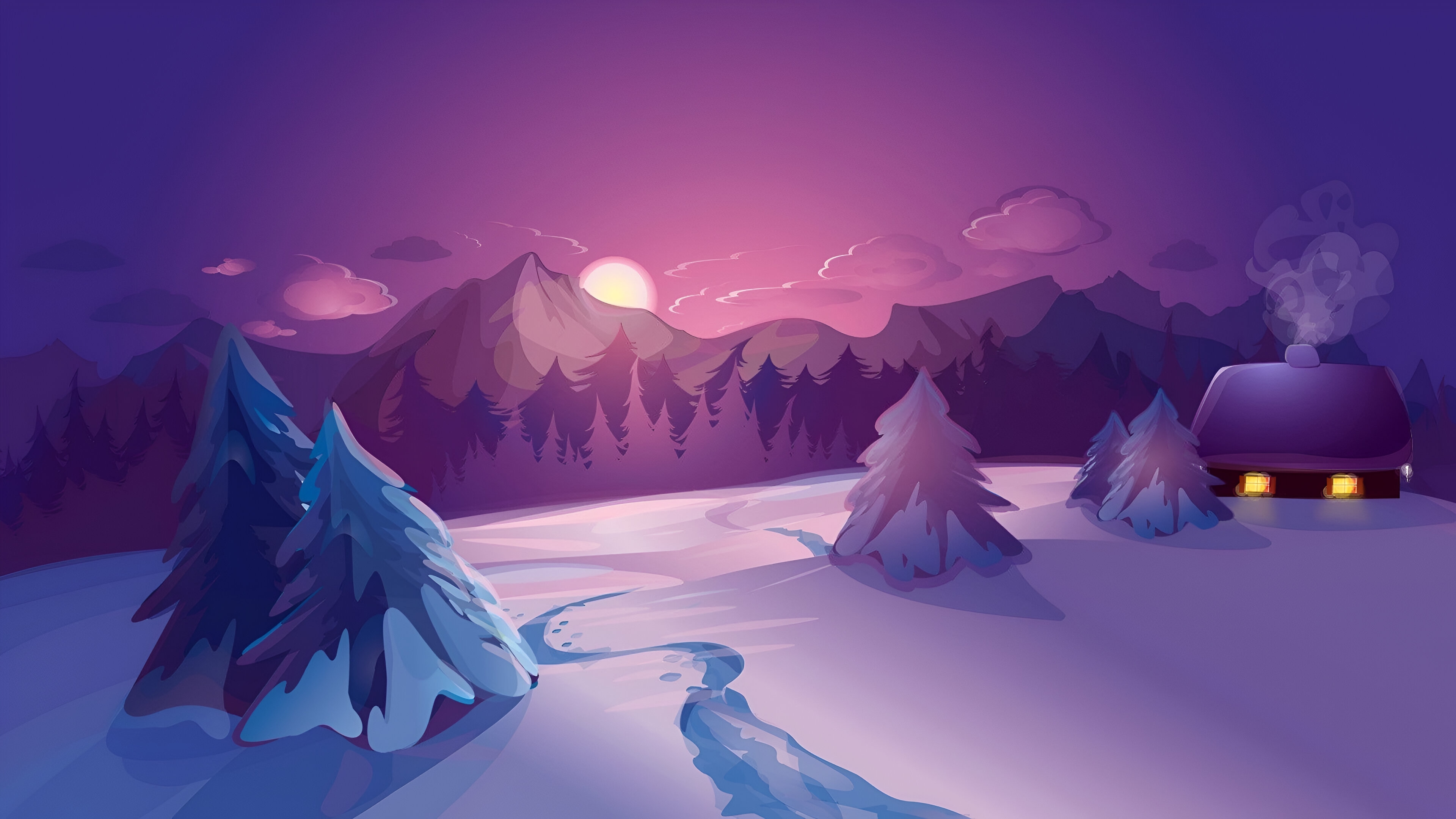 Winter background